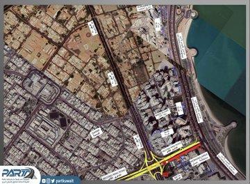 الطرق: إغلاق مؤقت لمدة يوم للدائري الثاني للقادم من طريق الاستقلال أمام منطقة الدعية