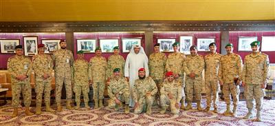 وزير الدفاع يزور السفارة الكويتية في الرياض