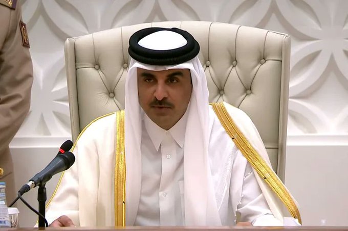 أمير قطر: التصعيد الخطير في الأراضي الفلسطينية يهدد أمن المنطقة والعالم