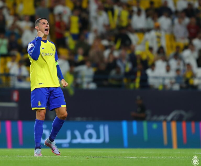 رقم مميز لنجم النصر كريستيانو رونالدو