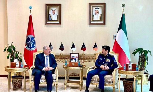 رئيس قوة الإطفاء العام استقبل سفير جمهورية مصر العربية