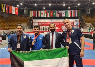 منتخب الكويت للكاراتيه يحرز 5 ميداليات متنوعة في بطولة آسيا بكازخستان