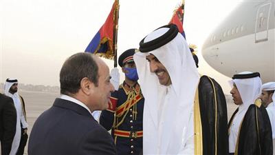 أمير قطر يزور مصر غدًا للقاء الرئيس السيسي