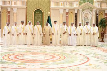 سمو ولي العهد يستقبل وزير الخارجية ورؤساء البعثات الدبلوماسية الجدد الذين أدوا اليمين الدستورية بمناسبة تسلمهم مناصبهم الجديدة