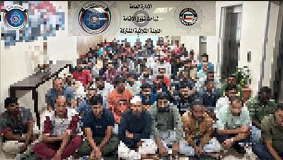 ضبط 263 مخالفًا بينهم 103 يبيعون مواد بناء في أماكن عشوائية بالمطلاع