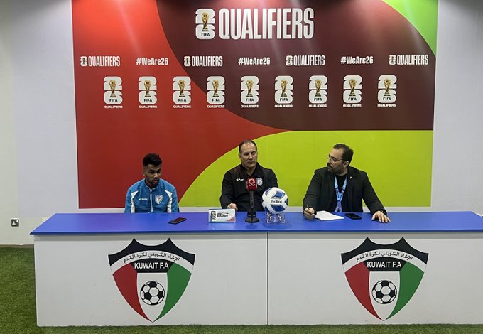 مدرب #منتخب_الكويت_لكرة_القدم يؤكد جاهزية الفريق لمباراته مع #الهند غداً