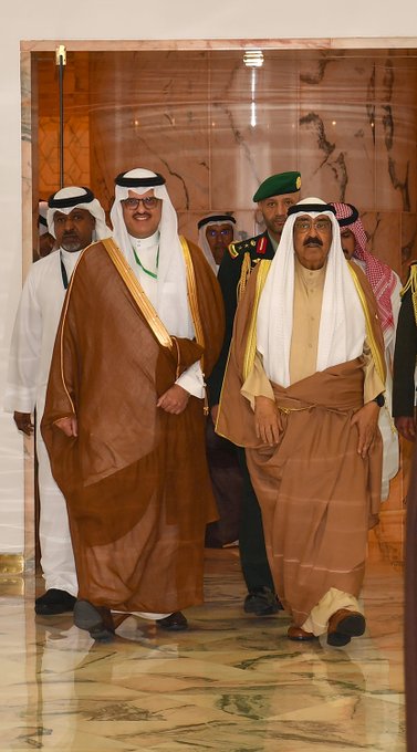 #ممثل_سمو_الأمير يغادر #السعودية بعد ترؤس سموه وفد #الكويت في #القمة_العربية_الإسلامية