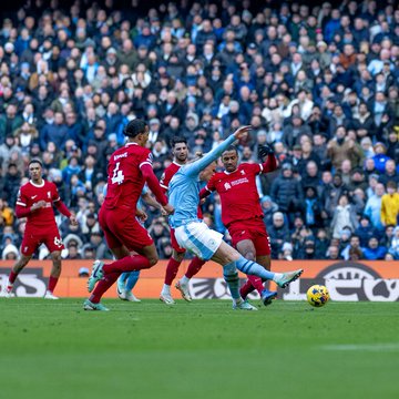 #ليفربول يفرض التعادل 1-1 على #مان_سيتي في معقله ملعب الاتحاد