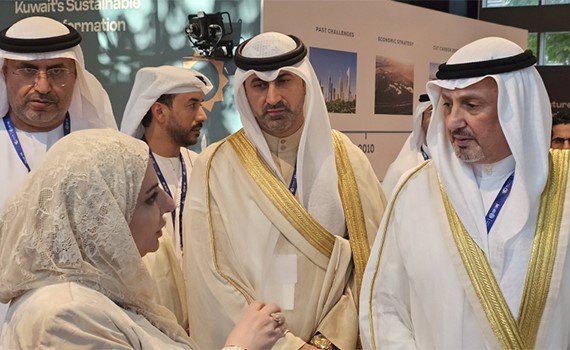 ممثل الأمير زار جناح الكويت في مؤتمر «كوب 28»: الكويت ملتزمة بتنفيذ كل التزاماتها الدولية الخاصة بالتغير المناخي