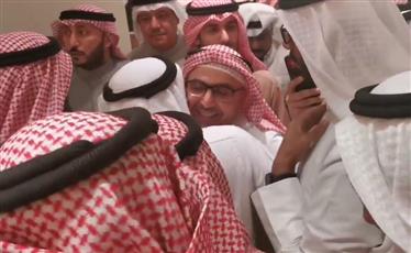 حضور حاشد في منزل الشيخ عذبي الفهد من كافة شرائح المواطنين