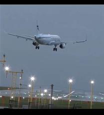 إلغاء هبوط عدة طائرات في مطار مانشستر بإنجلترا بسبب الرياح القوية