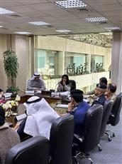 وزيرة الأشغال تجتمع بلجنة الأمطار وتطلع على خطة الطوارئ