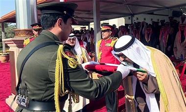 سمو أمير البلاد يشمل برعايته وحضوره مراسم رفع العلم