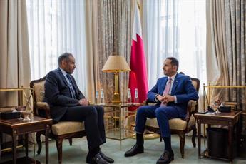 وزير الخارجية الكويتي يلتقي رئيس مجلس الوزراء وزير خارجية قطر