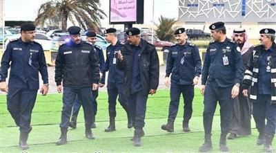 الفريق الشيخ سالم النواف يشرف على الخطة الأمنية لتأمين الاحتفالات الوطنية
