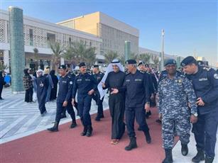 وكيل الداخلية بالتكليف تفقد النقطتين الأمنيتين لجسر جابر ومدينة الخيران وعددًا من المواقع