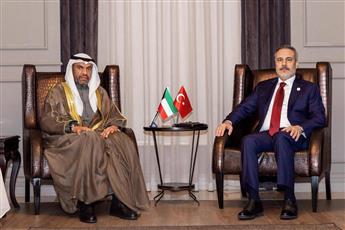 ممثل سمو الأمير وزير الخارجية يلتقي نظيره التركي