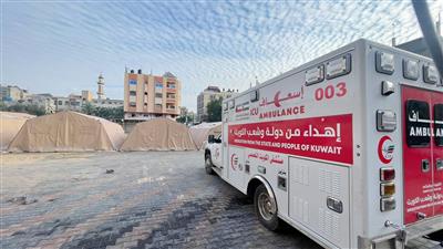 الهلال الأحمر: فريق طبي كويتي للعمليات الجراحية ومستشفى ميداني إلى غزة