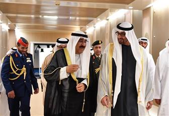 سمو الأمير يصل إلى أبوظبي بدولة الإمارات العربية المتحدة