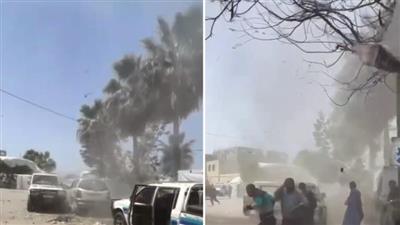 شهداء وإصابات في مجزرة ارتكبها طيران الاحتلال في مستشفى «شهداء الأقصى» في «دير البلح»