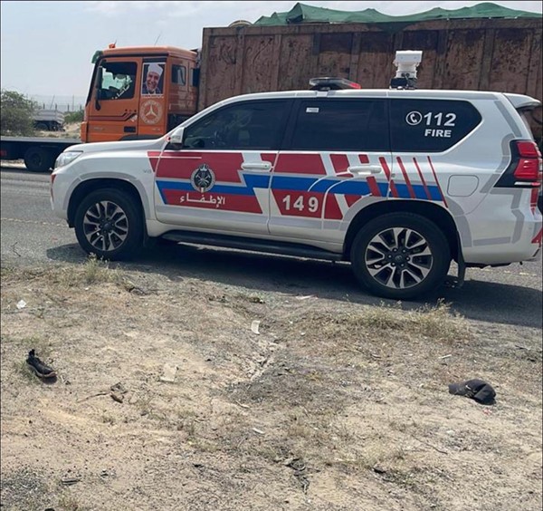 وفاة شخص في حادث تصادم مركبة على الدائري السابع