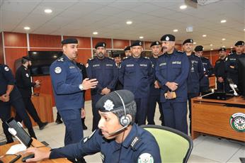 وكيل الداخلية يتفقد عمليات المرور في الصباحية وشرطة النجدة في ثاني أيام عيد الفطر