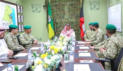 نائب رئيس الحرس الوطني قام بجولة تفقدية على «مواقع المسؤولية»