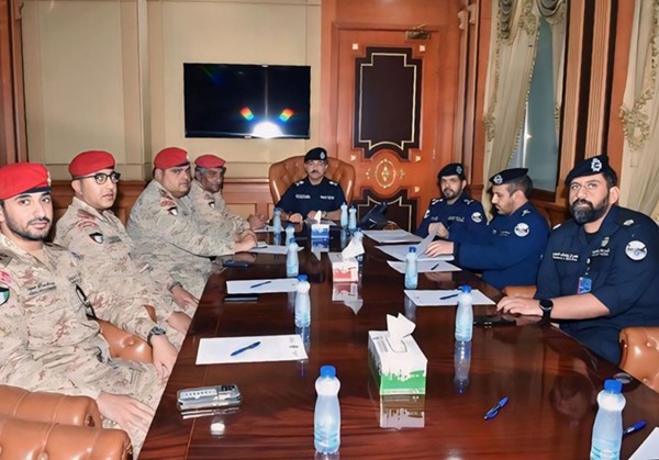اجتماع تنسيقي بين الإدارة العامة للرقابة والتفتيش بوزارة الداخلية وقيادة الشرطة العسكرية بوزارة الدفاع