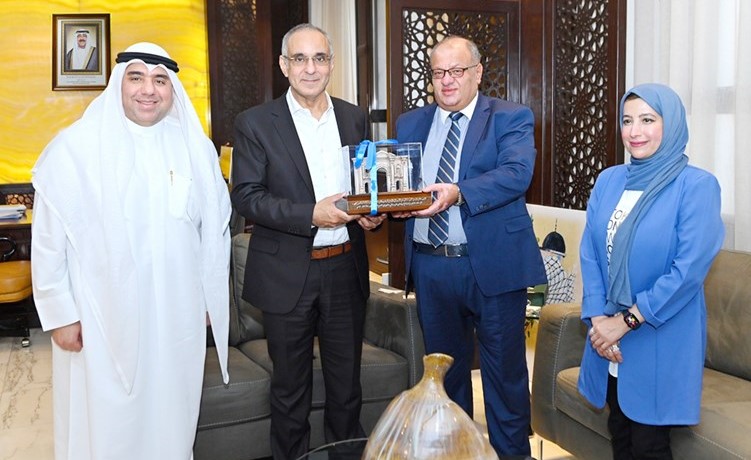 الجسار وسماوي بحثا التعاون الثقافي بين الكويت والأردن