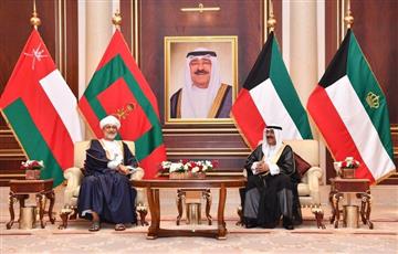 سمو الأمير والسلطان هيثم بن طارق يترأسان جلسة المباحثات الرسمية