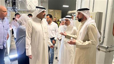 جامعة الكويت تتسلم حزمة أعمال الطرق والجسور بالحرم الطبي في مدينة صباح السالم الجامعية