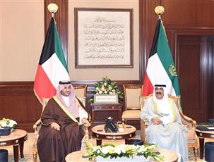 سمو الأمير يستقبل وزير الدولة عضو مجلس الوزراء السعودي تركي بن محمد