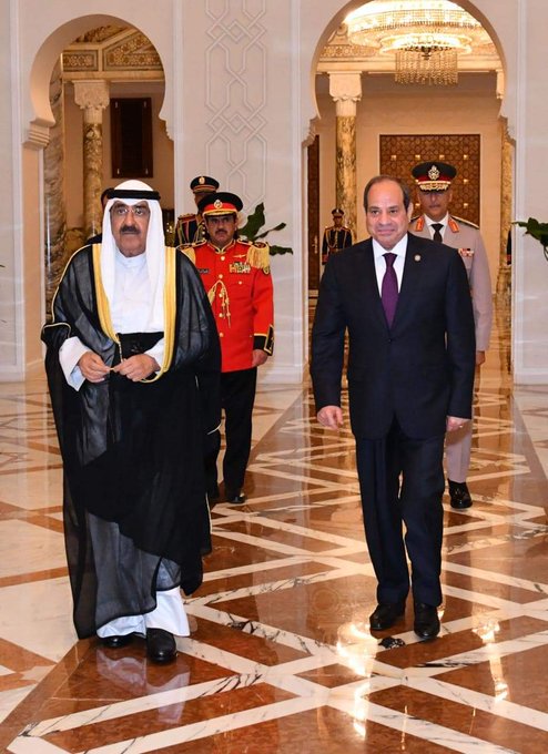 صاحب السمو يغادر مصر بعد زيارة دولة