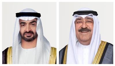 سمو الأمير يتلقى اتصالاً من رئيس الإمارات