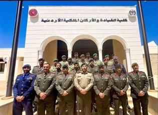 تخريج 21 ضابطاً من كلية القيادة والأركان الملكية الأردنية