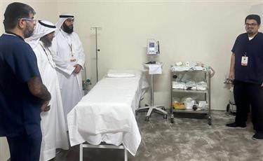 وفد البعثة الطبية يتفقد التجهيزات اللازمة في بعثة الحج الكويتية بـ «منى»
