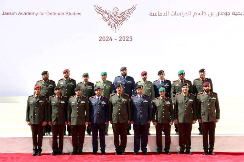 تخريج 17 ضابطاً كويتياً في أكاديمية جوعان بن جاسم للدراسات الدفاعية بقطر