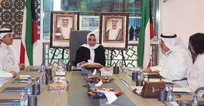 الحويلة تجتمع مع العوضي والوسمي لبحث أوجه التعاون بالمواضيع التي تخدم الأسرة والطفل وتحقق الاستقرار والأمن الاجتماعي