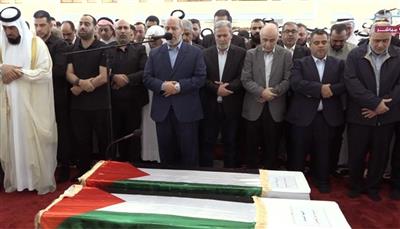 دفن إسماعيل هنية بالعاصمة القطرية الدوحة