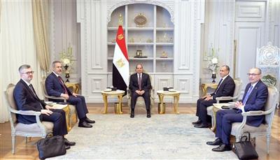 الرئيس المصري يشدد على ضرورة إنفاذ المساعدات إلى غزة رغم التطورات الإقليمية