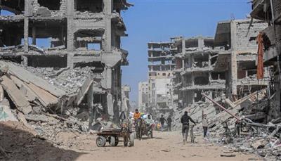 استشهاد 17 فلسطينياً من عائلة واحدة في غارة للاحتلال وسط غزة