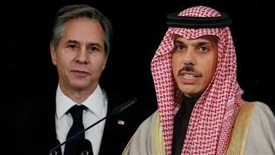 وزير الخارجية السعودي ونظيره الأمريكي يبحثان هاتفيا تطورات المنطقة