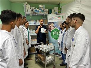 إطلاق مشروع لدمج طلبة العلوم الصحية في القطاع الطبي بقطاع غزة بتمويل كويتي