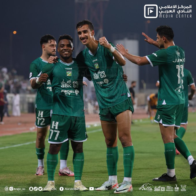#العربي يسجل الهدف الثاني في الوقت القاتل في الدقيقة 97 من اللقاء عن طريق #يوسف_ماجد   #القادسيه_العربي