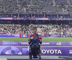 البطل فيصل الراجحي يحرز برونزية القوى في الألعاب البارالمبية