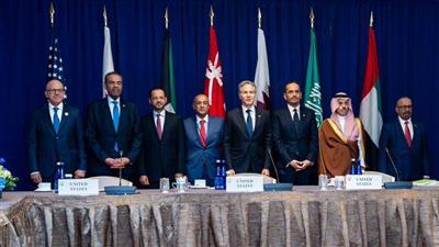 وزير الخارجية يشارك في الاجتماع الوزاري المشترك بين وزراء خارجية دول مجلس التعاون والولايات المتحدة