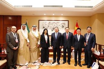 وزيرة الأشغال تبحث مع وزير النقل الصيني التعاون المشترك وتسريع وتيرة إنجاز مشروع ميناء مبارك الكبير