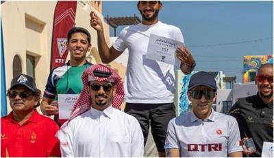 ذهبيتان وفضية لأبطال الترايثلون في الخليج