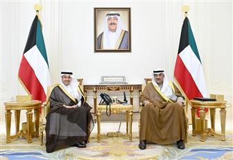 سمو ولي العهد يستقبل وزير النقل والخدمات اللوجستية السعودي بمناسبة زيارته الرسمية للبلاد