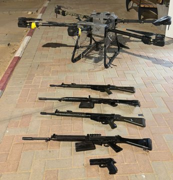 #جيش_الاحتلال: أسقطنا مسيرة محملة بالأسلحة.. قادمة من #مصر